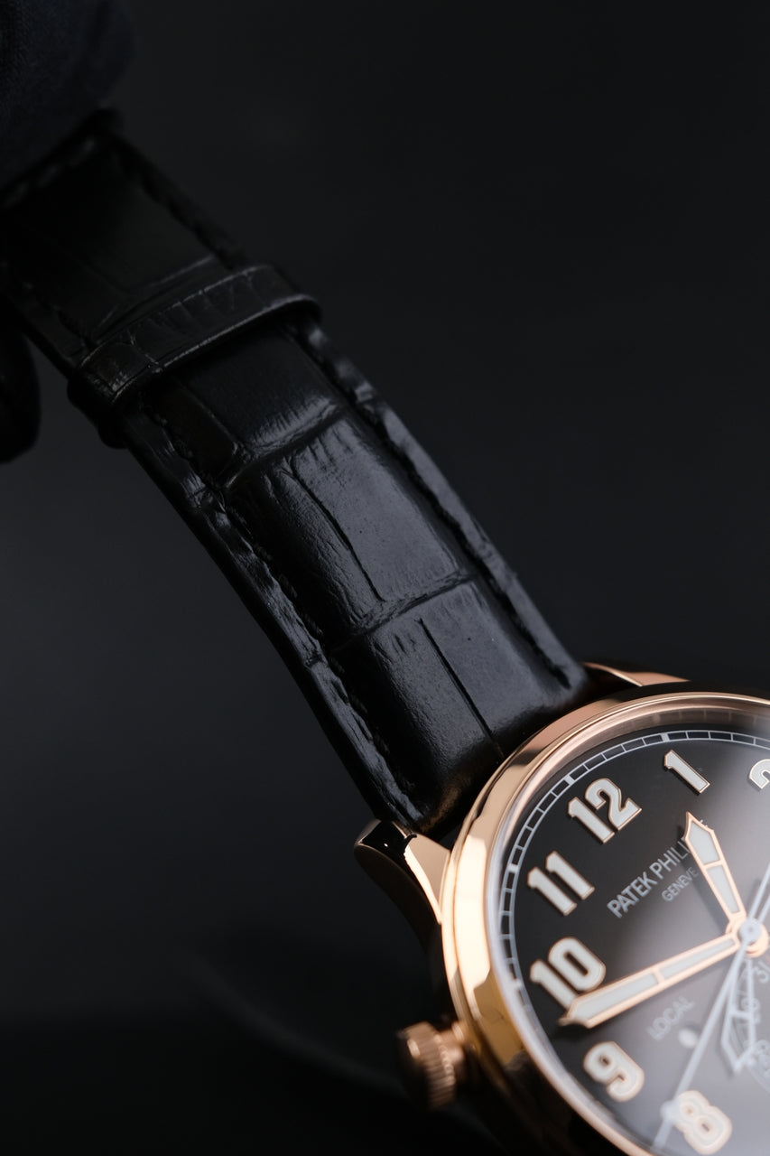 Patek Philippe Calatrava Pilot Travel Time Rose 5524R-001 - Detailansicht 6