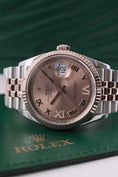 Bild in Galerie-Betrachter laden, Rolex Datejust 36 Rose Steel 126231 - Detailansicht 2