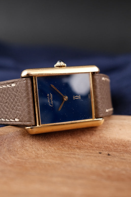 Cartier Must de Tank Vermeil  Tank - Detailansicht 1