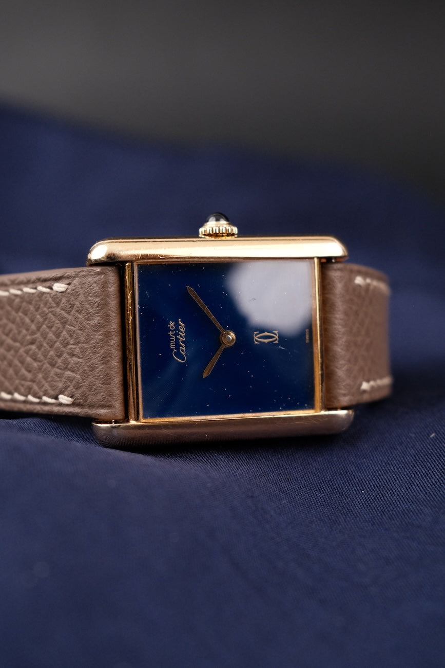 Cartier Must de Tank Vermeil  Tank - Detailansicht 4