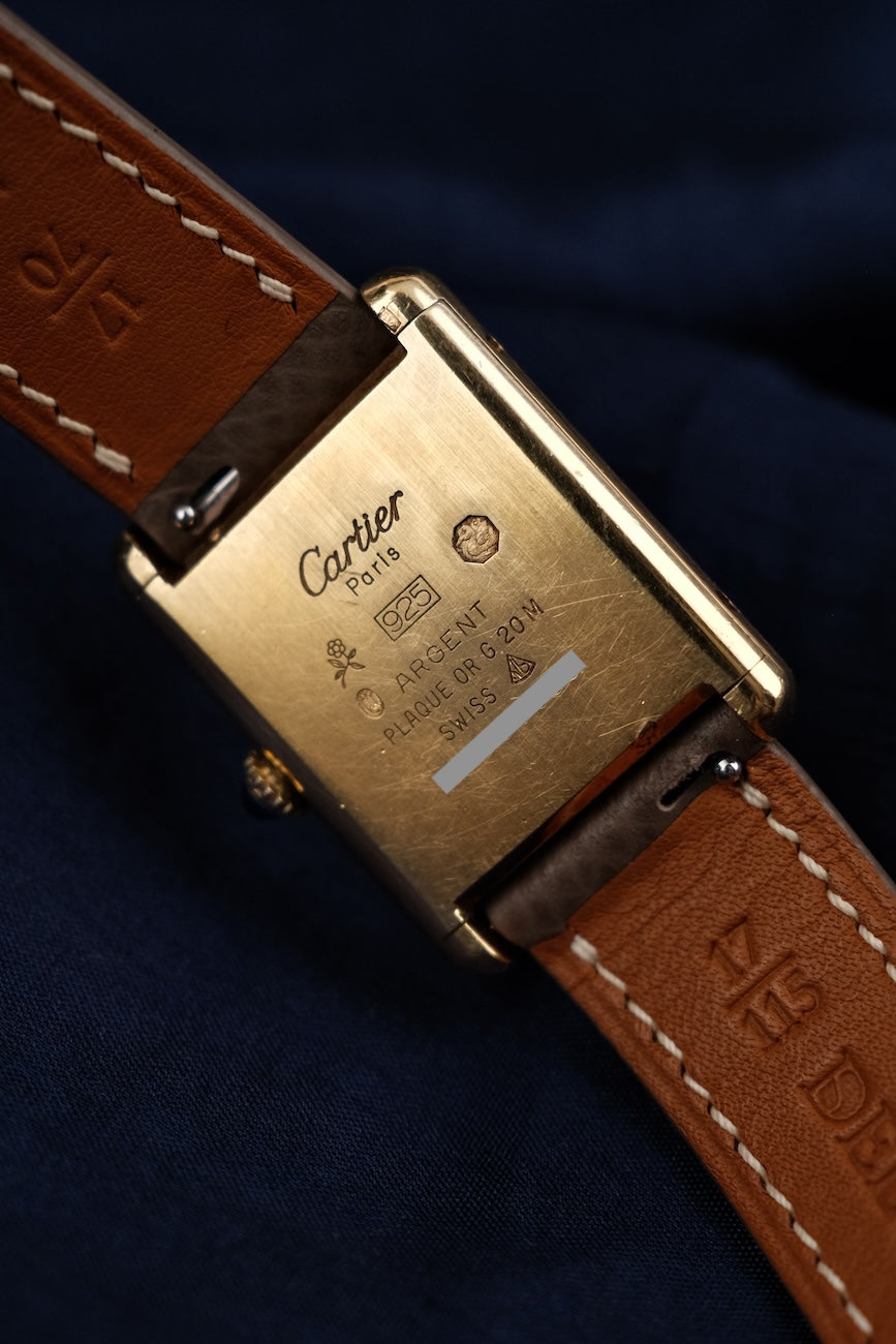 Cartier Must de Tank Vermeil  Tank - Detailansicht 9