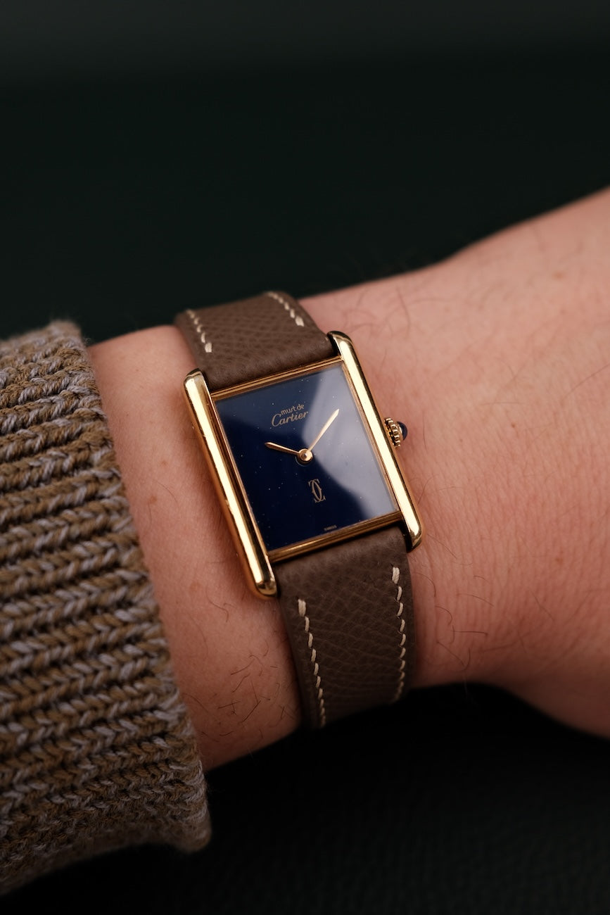 Cartier Must de Tank Vermeil  Tank - Detailansicht 10