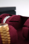 Charger l'image dans la visionneuse de la galerie, Uhrenrolle 3 - Large - Midnight Black & Wine Red
