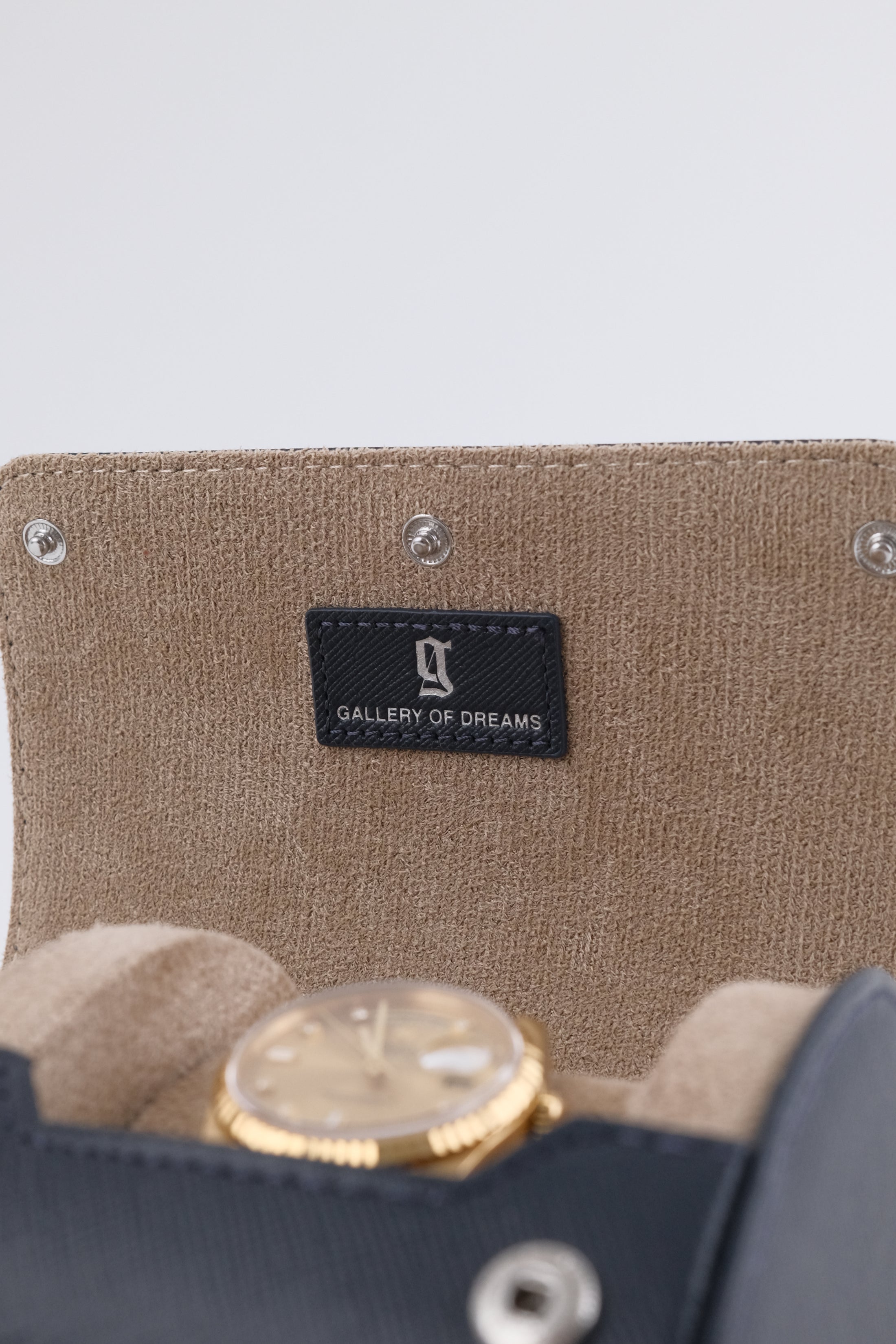 Uhrenrolle 2 - Medium - Ocean Blue & Milky Coffee