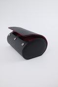 Charger l'image dans la visionneuse de la galerie, Uhrenrolle 2 - Medium - Midnight Black & Wine Red
