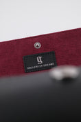 Charger l'image dans la visionneuse de la galerie, Uhrenrolle 2 - Medium - Midnight Black & Wine Red
