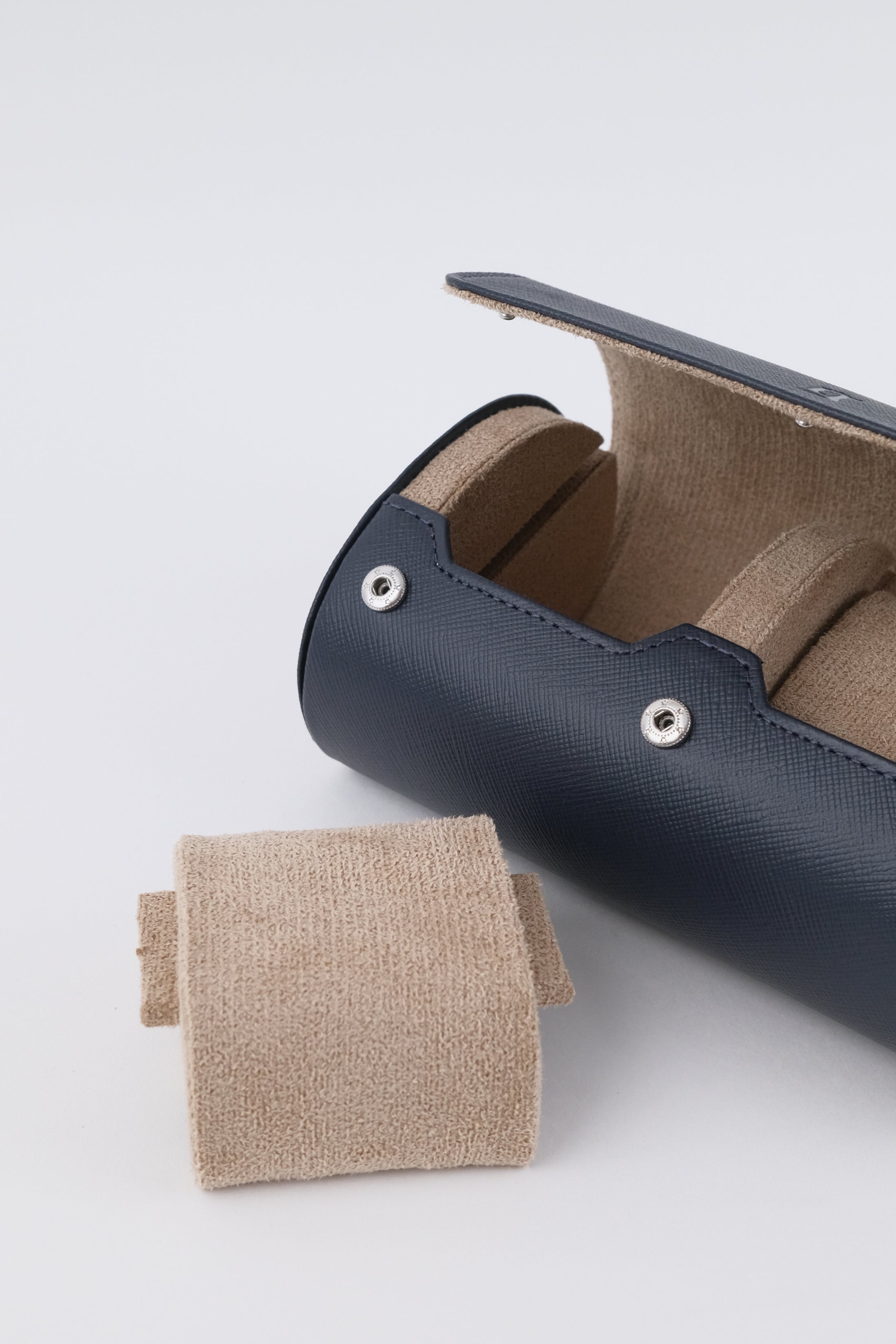 Uhrenrolle 2 - Medium - Ocean Blue & Milky Coffee