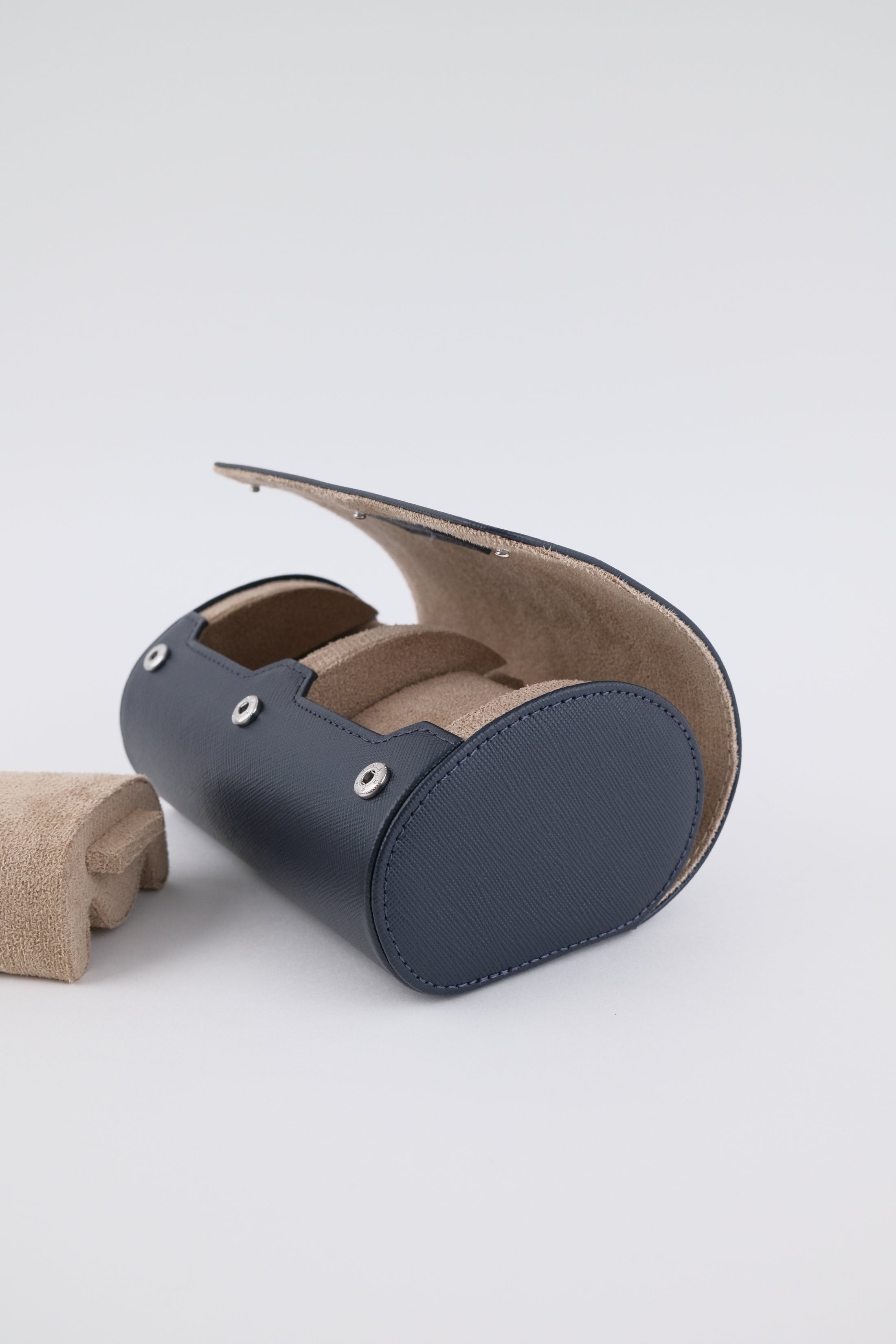 Uhrenrolle 2 - Medium - Ocean Blue & Milky Coffee