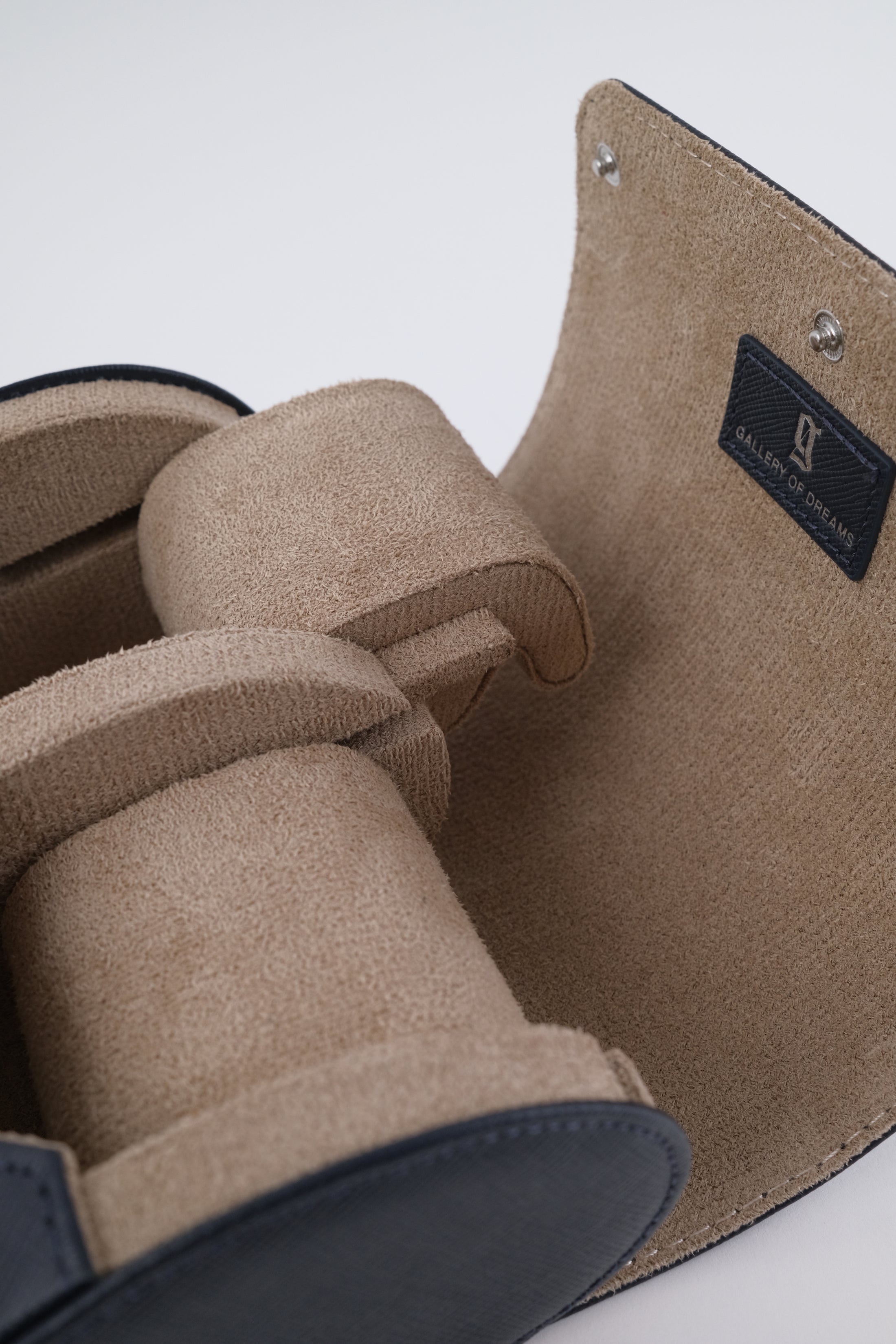 Uhrenrolle 2 - Medium - Ocean Blue & Milky Coffee