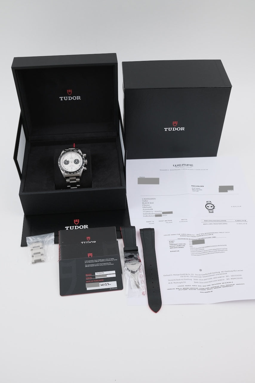Tudor Black Bay Chronograph 79360N - Papiere und oder Lieferumfang