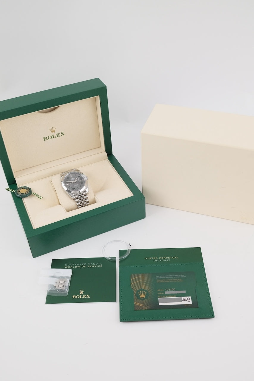 Rolex Datejust 41 126300 - Papiere und oder Lieferumfang