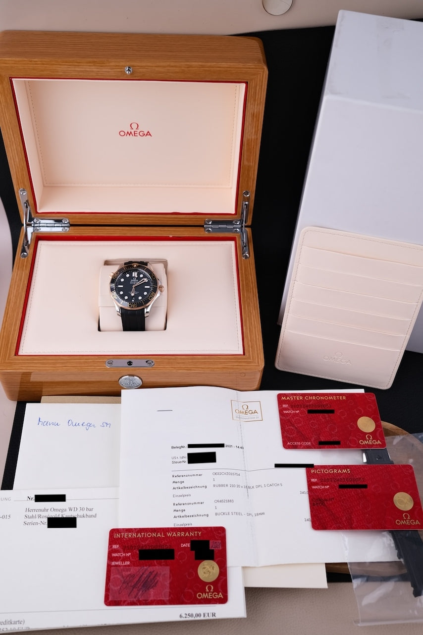 Omega Seamaster Diver 300M 210.22.42.20.01.002 - Papers and documentation