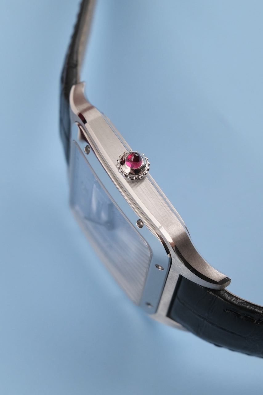 Cartier Santos Dumont Platinum WGSA0050 / WGSA0048 - Detailansicht 4