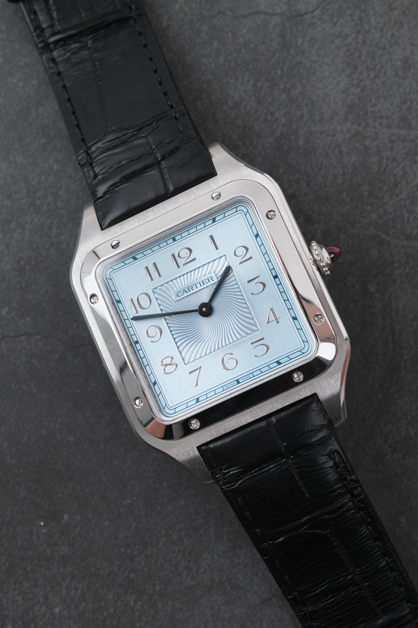 Cartier Santos Dumont Platinum WGSA0050 / WGSA0048 - Thumbnail