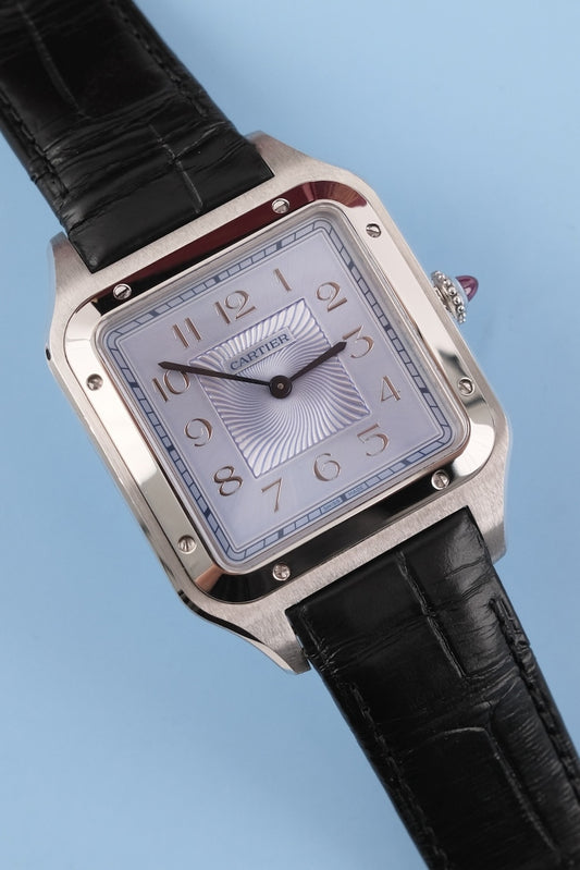 Cartier Santos Dumont Platinum WGSA0050 / WGSA0048 - Thumbnail