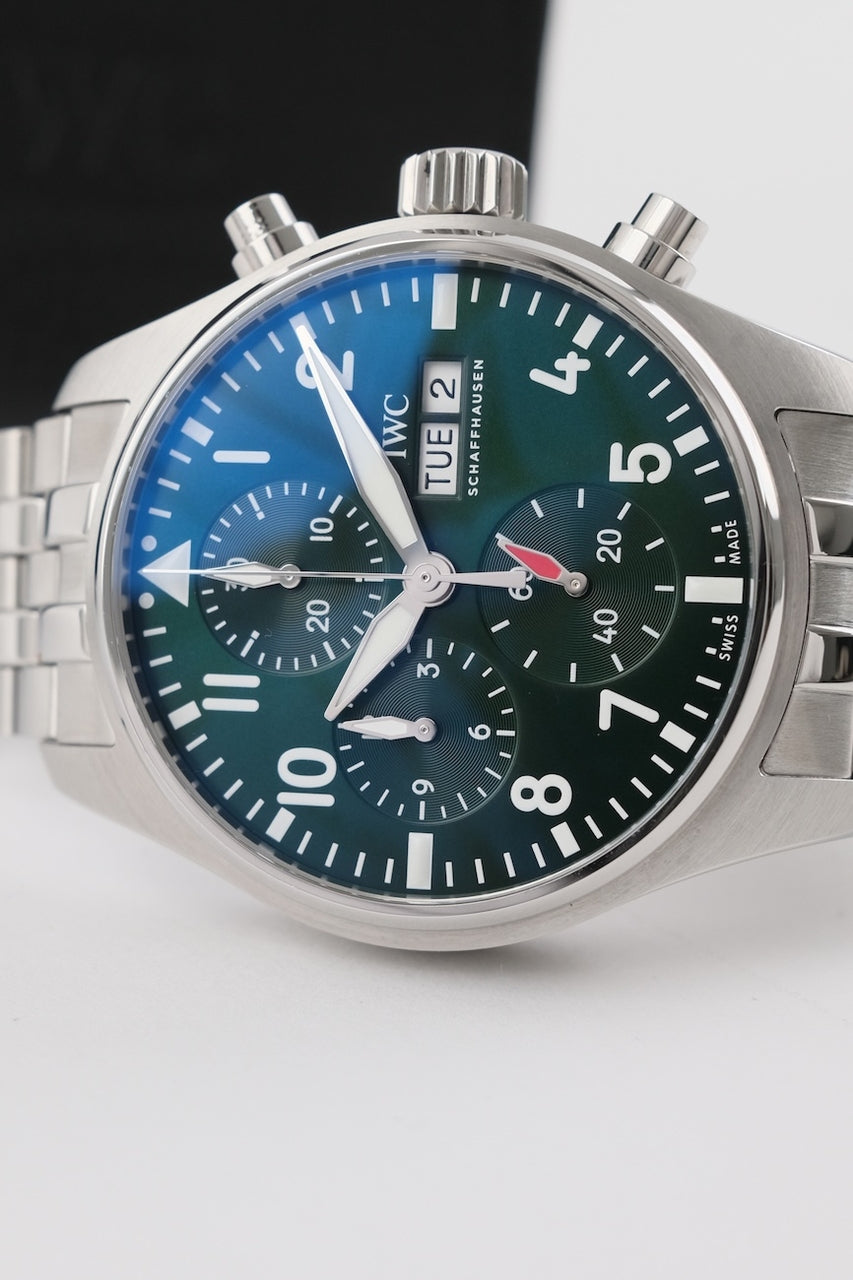 Chronograf zegarka pilota IWC IW388104 - Widok szczegółowy 1
