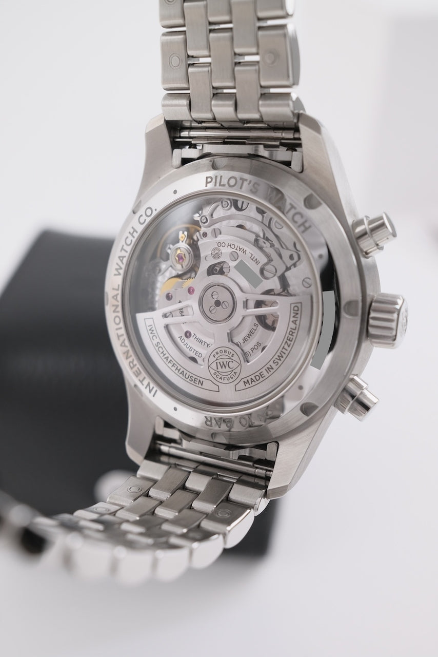 Zegarek pilotażowy IWC Chronograf IW388104 - Widok szczegółowy 9