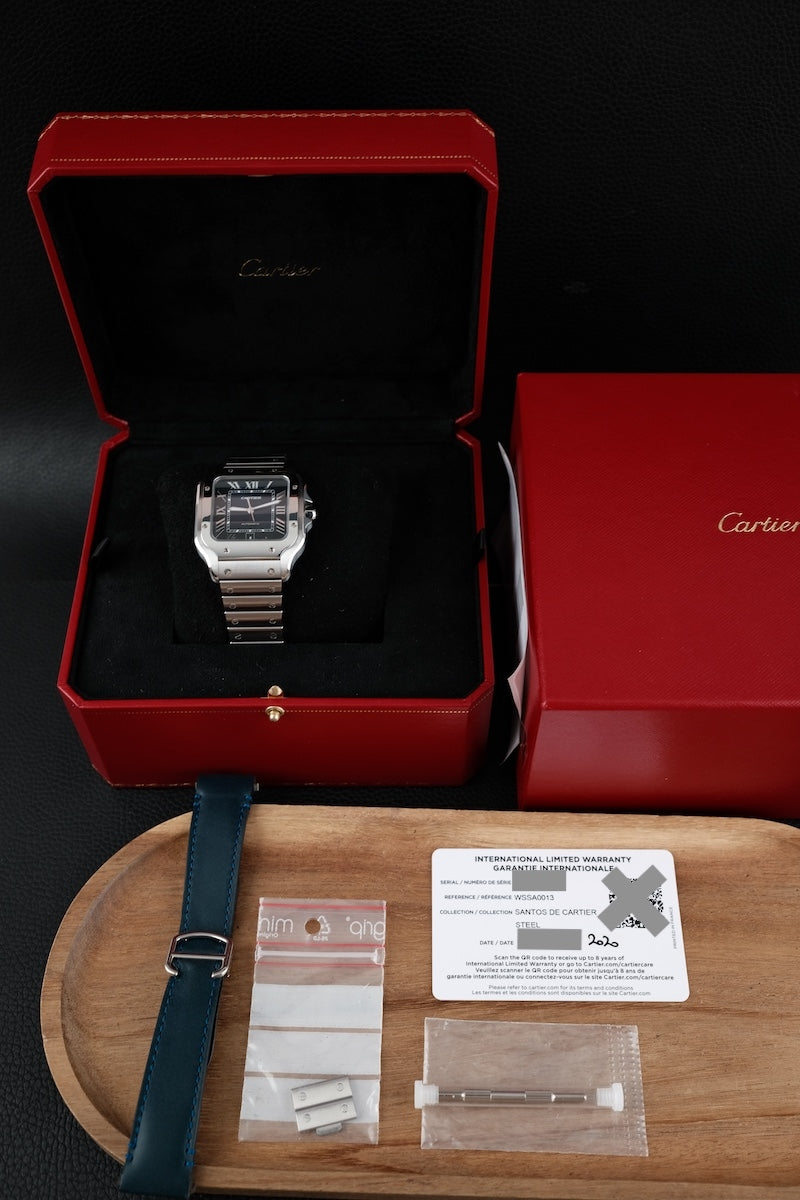 Cartier Santos XL  WSSA0013 - Papiere und oder Lieferumfang