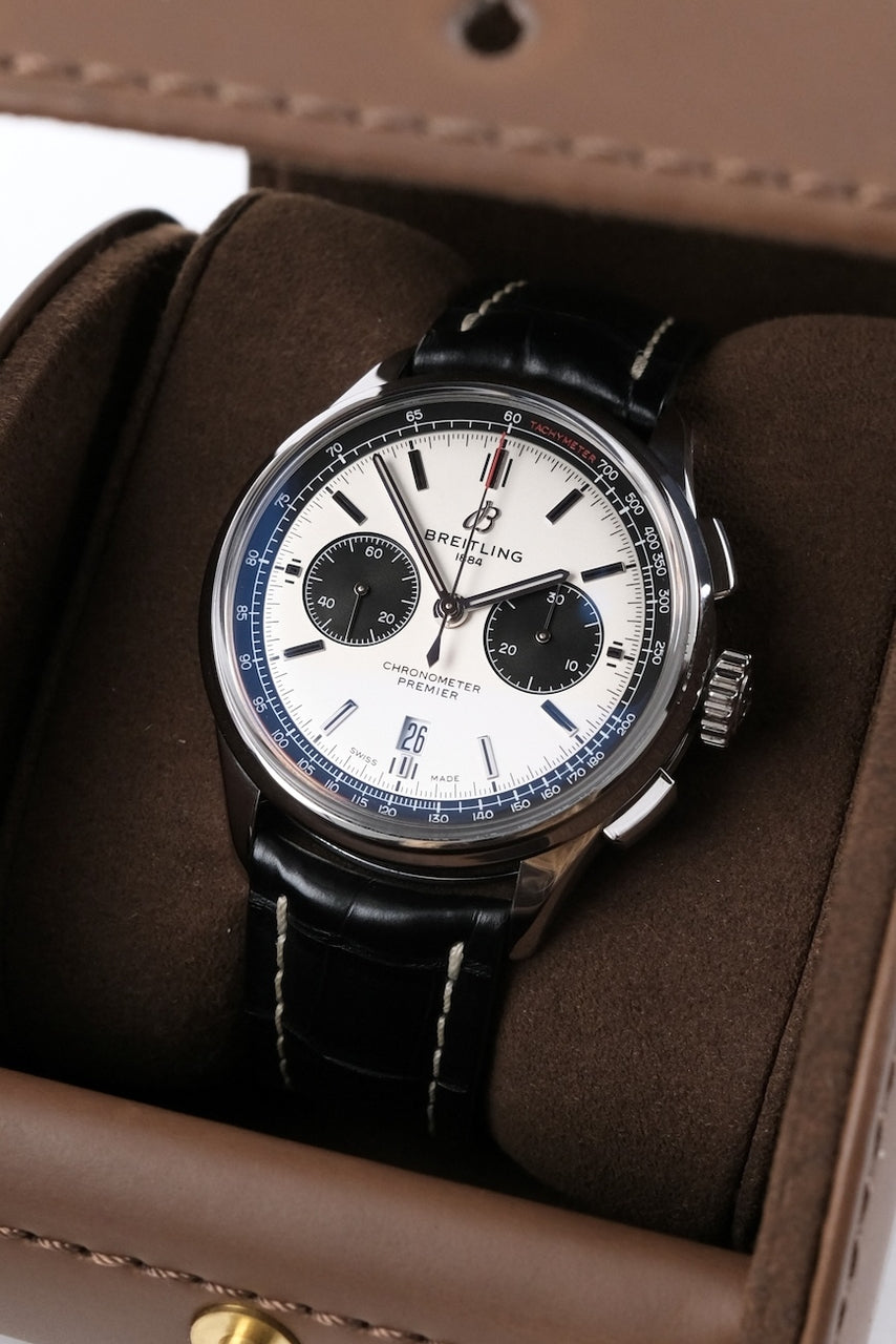 Chronographe Breitling Premier B01 AB0118221G1P1 - Vignette