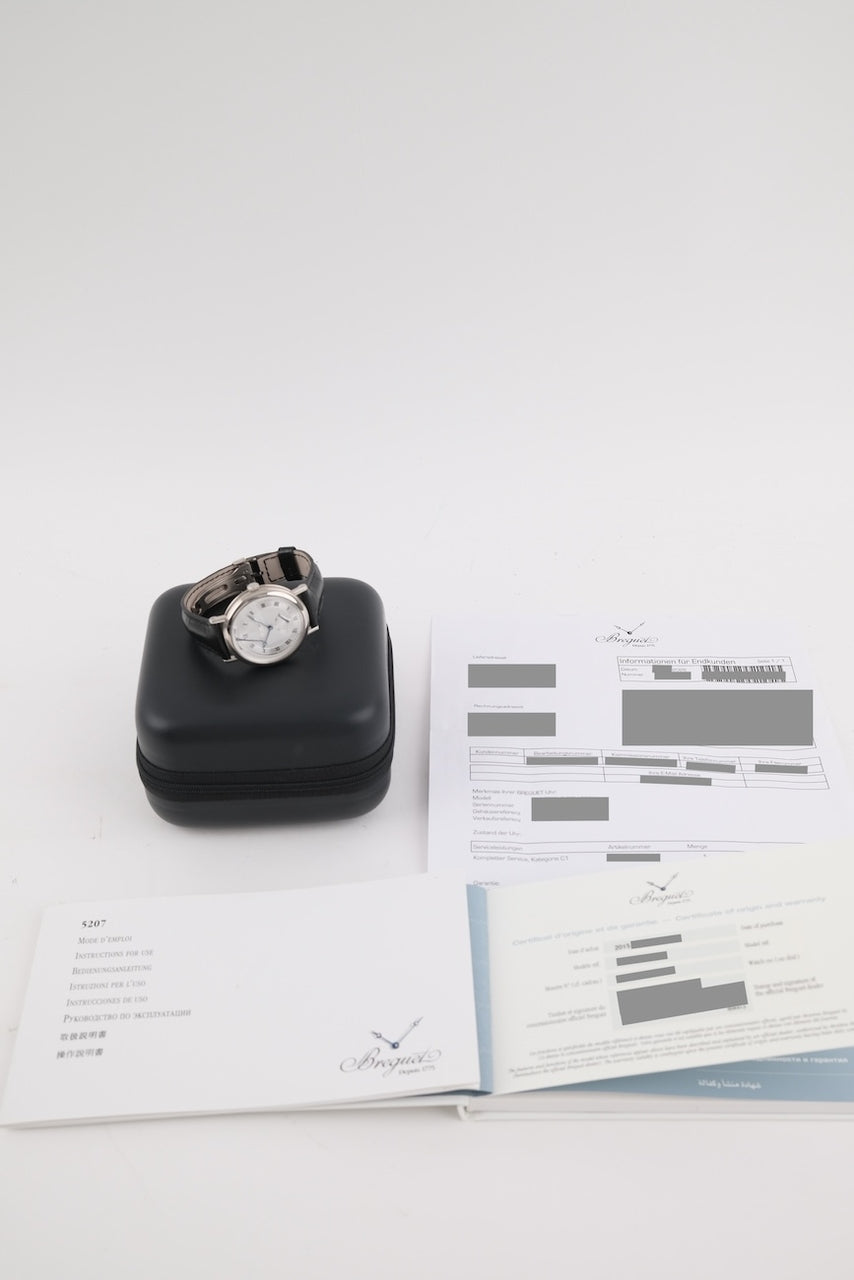 Breguet Classique Retrograde Seconds 5207BB/12/9V6 - Papiere und oder Lieferumfang
