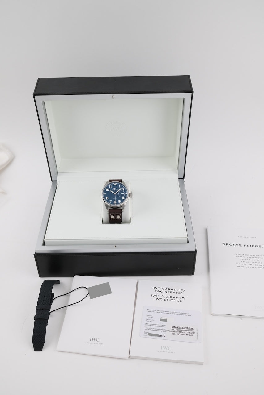 IWC Big Pilot's Watch 7 Days IW500908 - Papiere und oder Lieferumfang