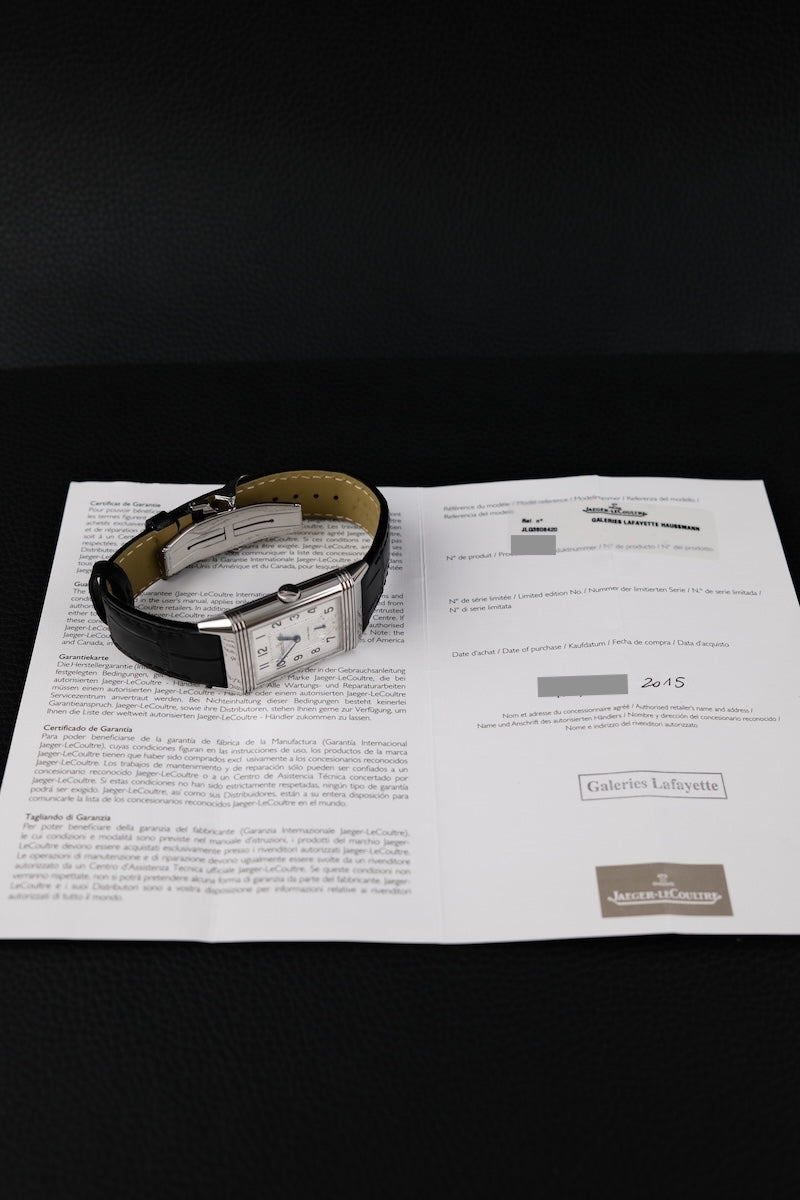 Jaeger-LeCoultre Reverso 278.8.56 - Papiere und oder Lieferumfang