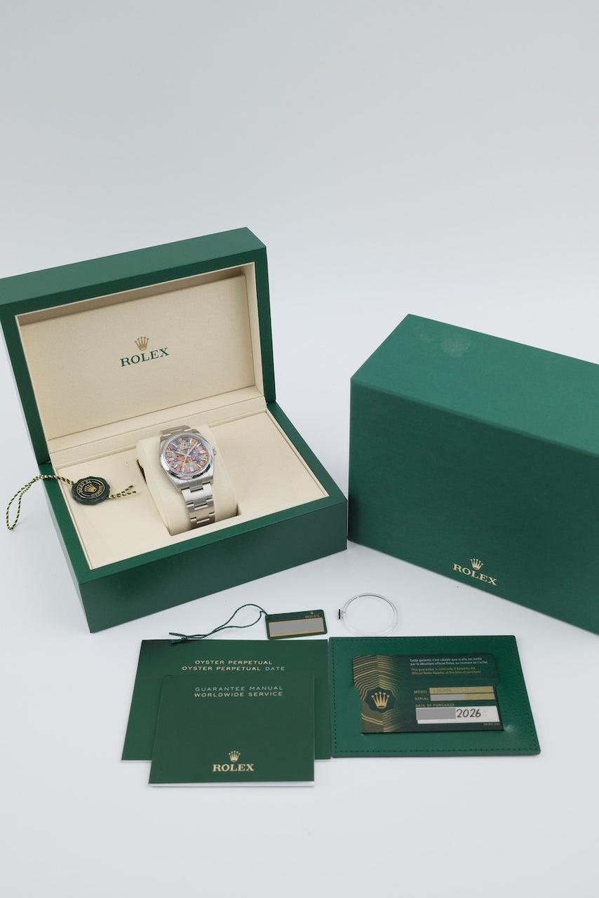 Rolex Oyster Perpetual 36 126000 - papers and or scope of delivery