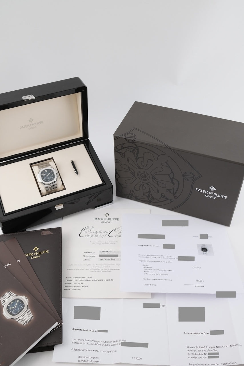 Patek Philippe Nautilus 5712/1A-001 - Papiere und oder Lieferumfang