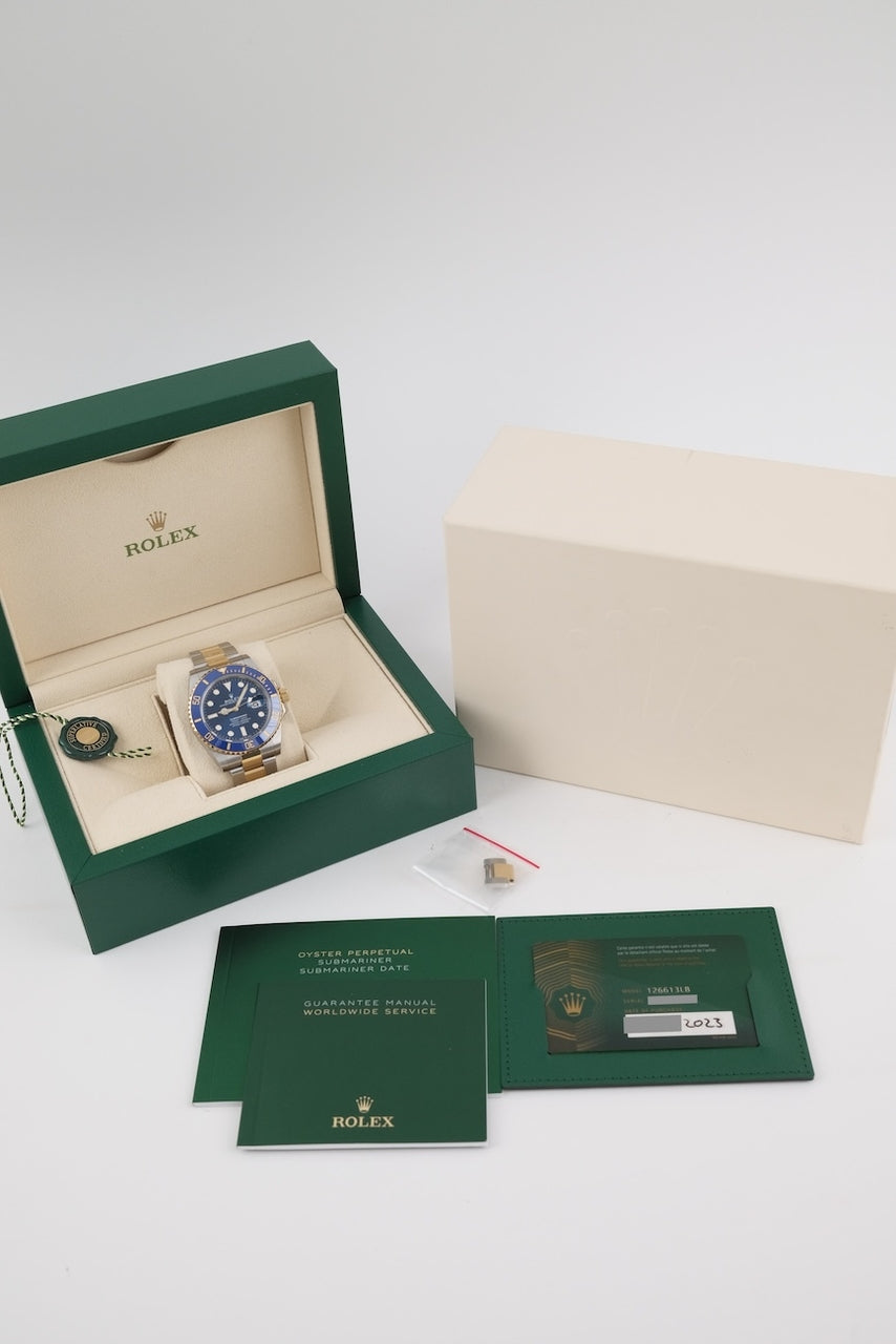 Rolex Submariner Date 126613LB - Papiere und oder Lieferumfang