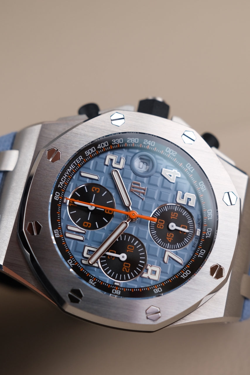 Audemars Piguet Royal Oak Offshore Tiffany Blue 26238ST.OO.A340CA.01 - Detailansicht 3