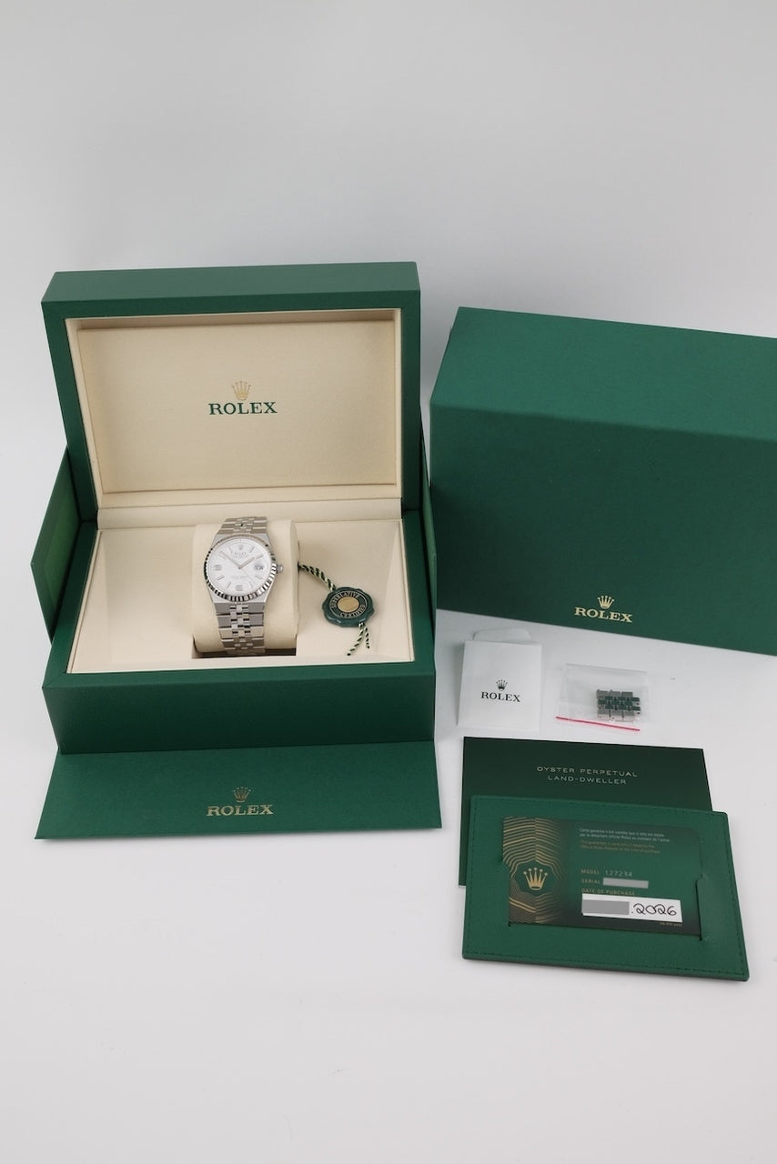Rolex Land-Dweller 36mm 127234 – dokumenty i/lub zakres dostawy