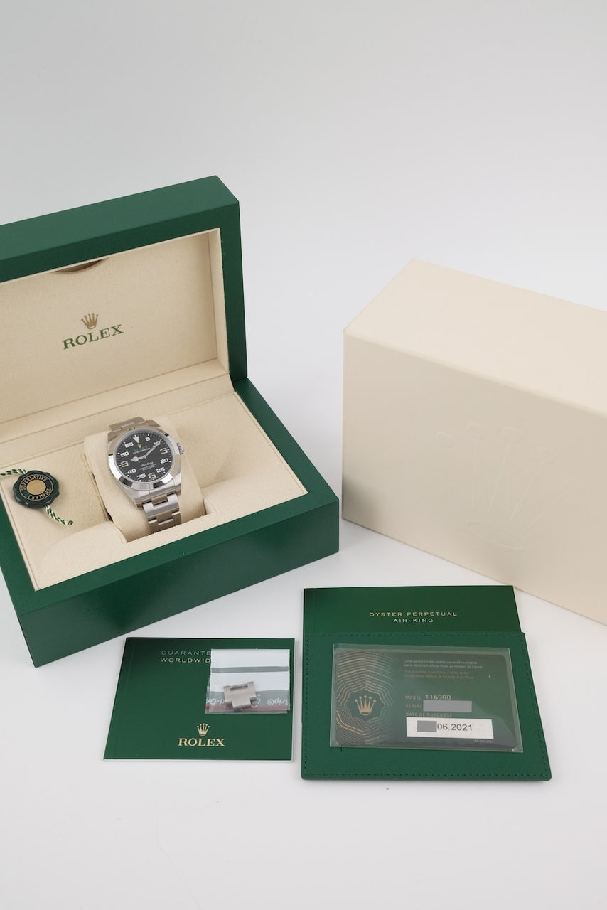 Rolex Air King 116900 - documenti e/o volume di consegna