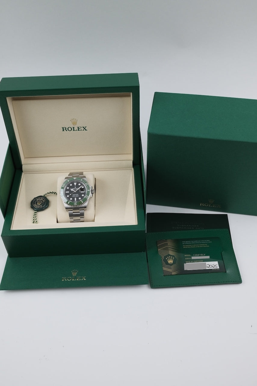 Rolex Submariner Date 126610LV - Papiere und oder Lieferumfang