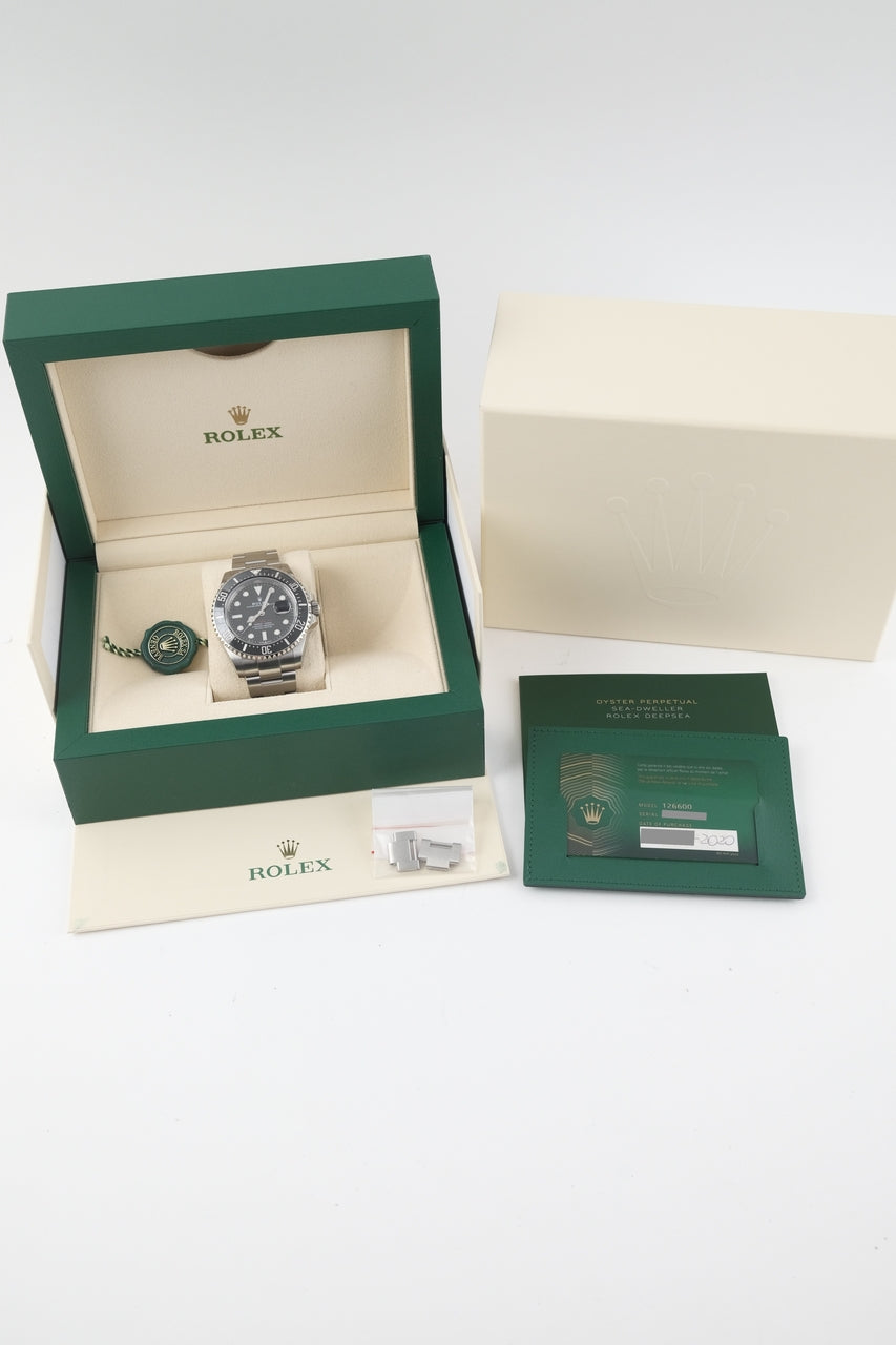 Rolex Sea-Dweller 126600 - Papers and documentation
