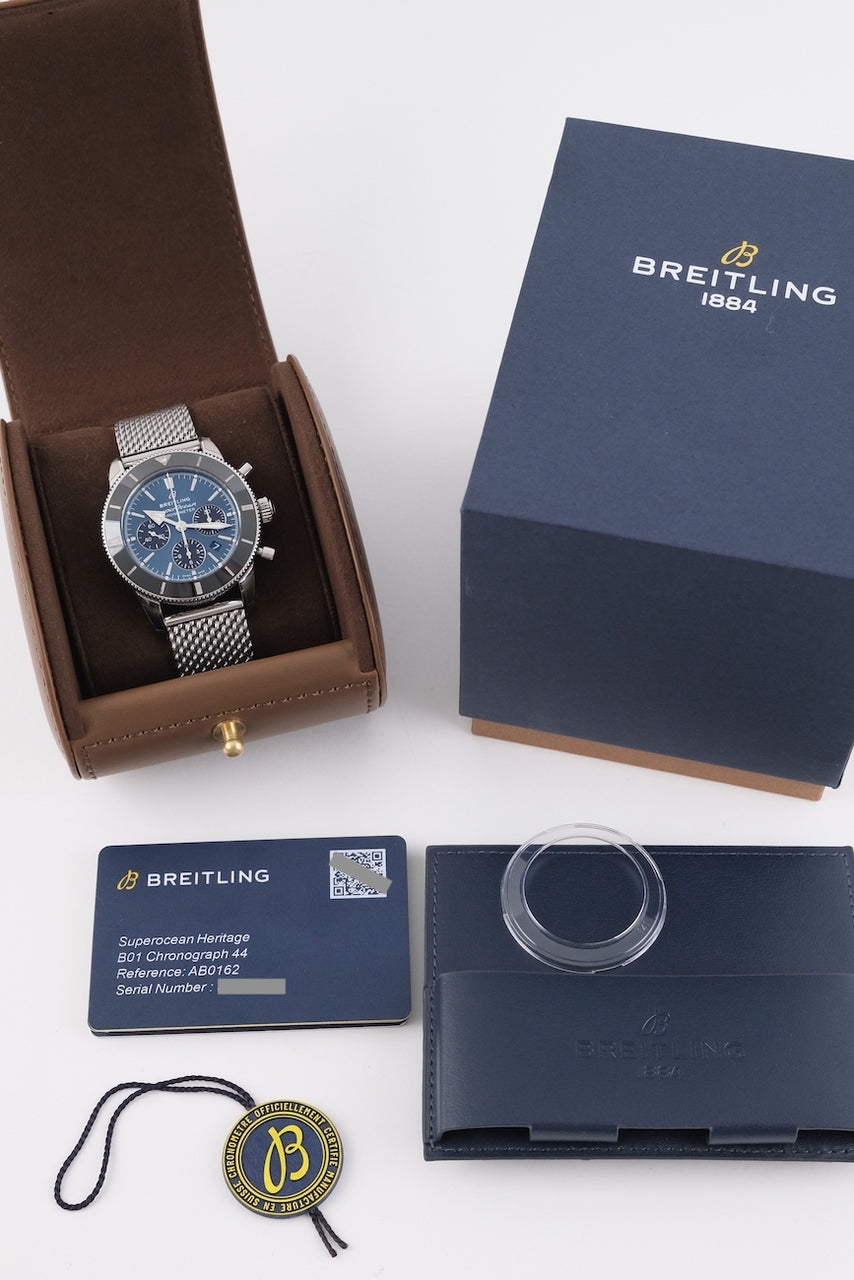 Breitling Superocean Heritage B01 Chronograph 44 AB0162121C1A1 - Papiere und oder Lieferumfang