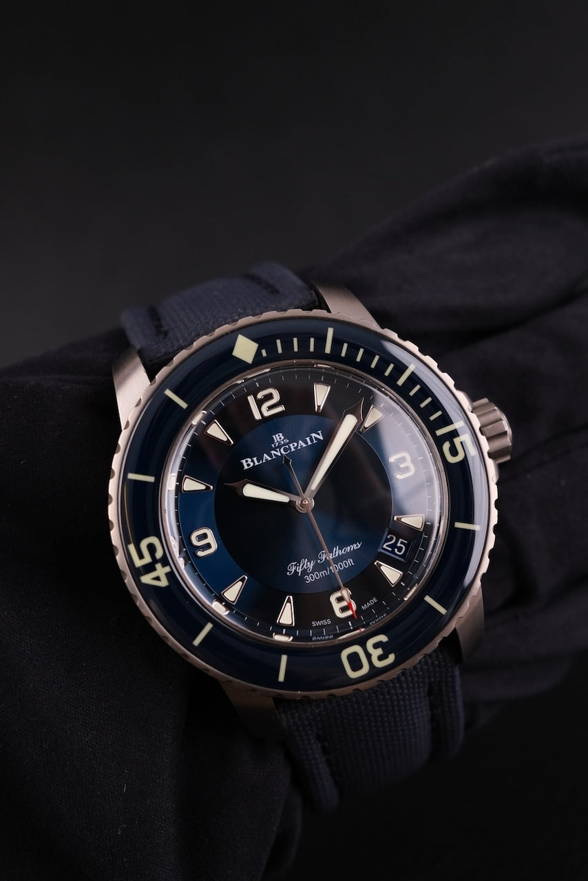 Blancpain Fifty Fathoms Automatique 5015 12B40 O52A - Detailansicht 7