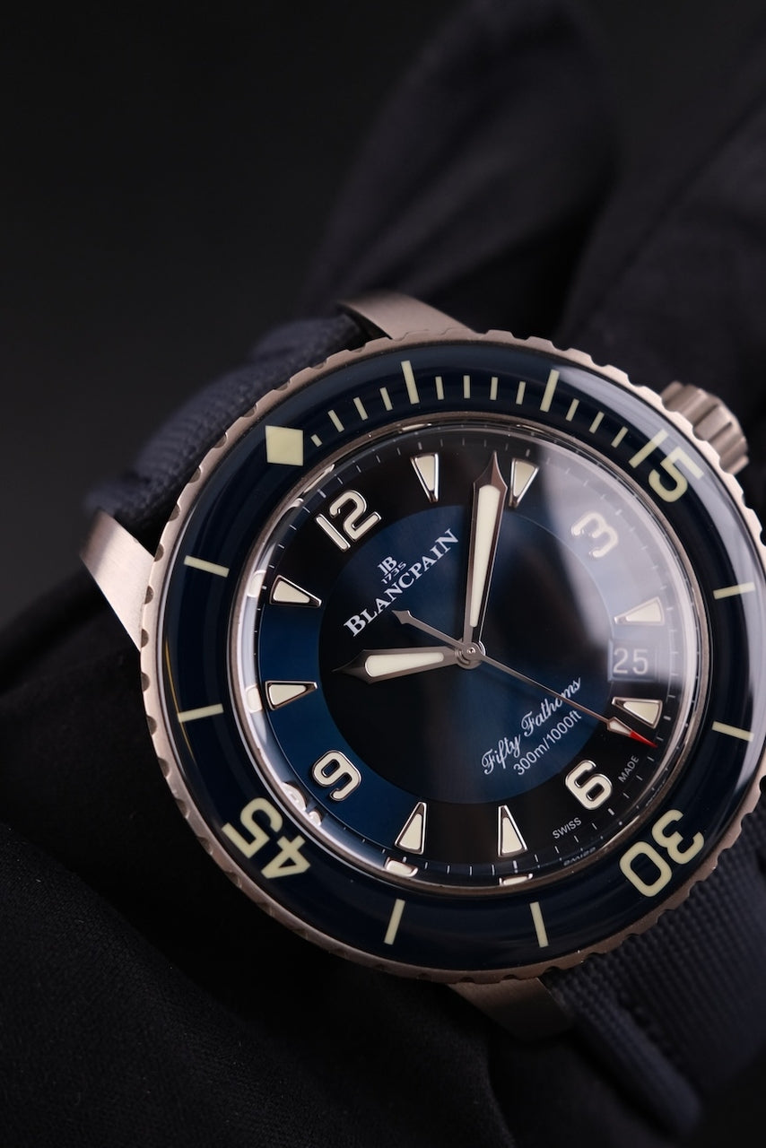 Blancpain Fifty Fathoms Automatique 5015 12B40 O52A - Detailansicht 6