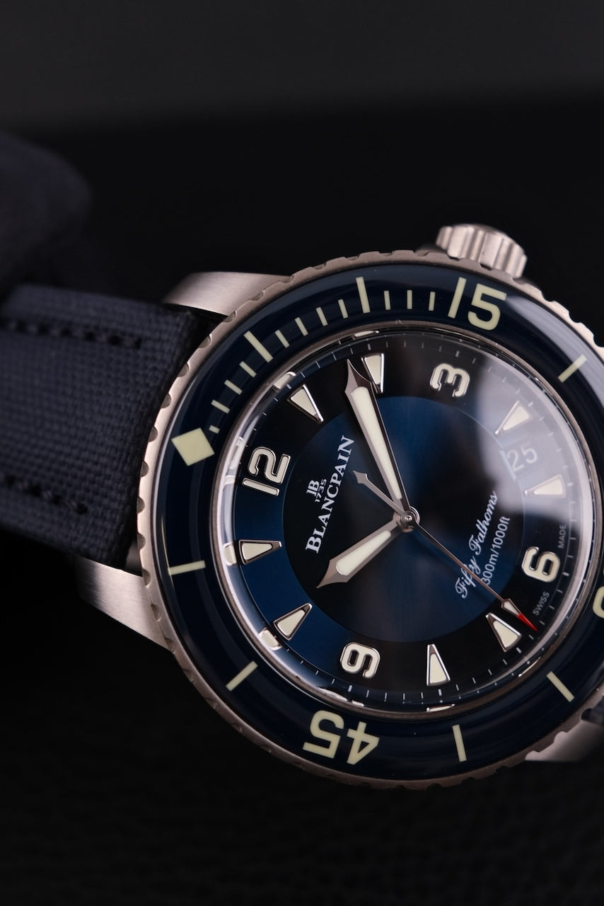 Blancpain Fifty Fathoms Automatique 5015 12B40 O52A - Detailansicht 8