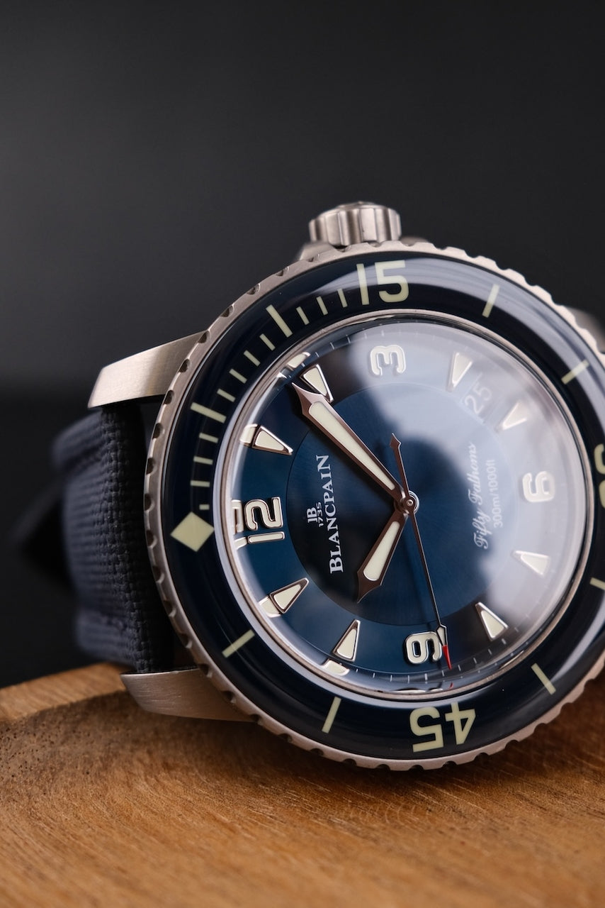 Blancpain Fifty Fathoms Automatique 5015 12B40 O52A - Detailansicht 9