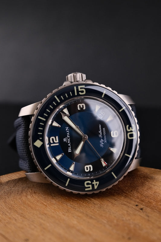 Blancpain Fifty Fathoms Automatique 5015 12B40 O52A - Thumbnail