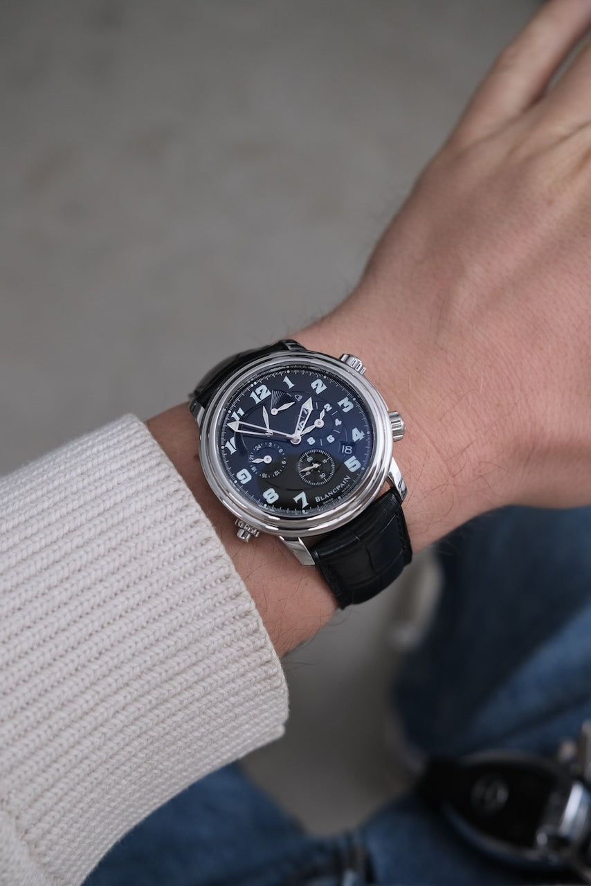 Blancpain Léman GMT Réveillé 2041-1130M-53B - detailed view 9