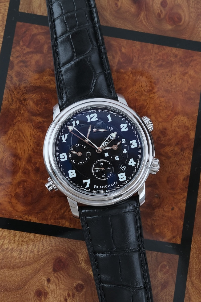 Blancpain Léman GMT Réveillé 2041-1130M-53B - Detailed view 3