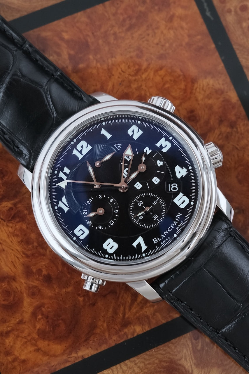 Blancpain Léman GMT Réveillé 2041-1130M-53B - Thumbnail