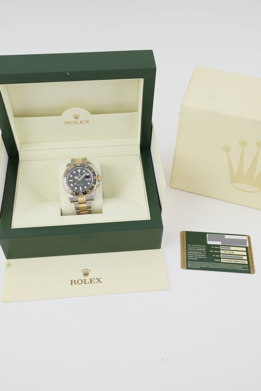 Rolex GMT-Master II 116713LN - Papiere und oder Lieferumfang