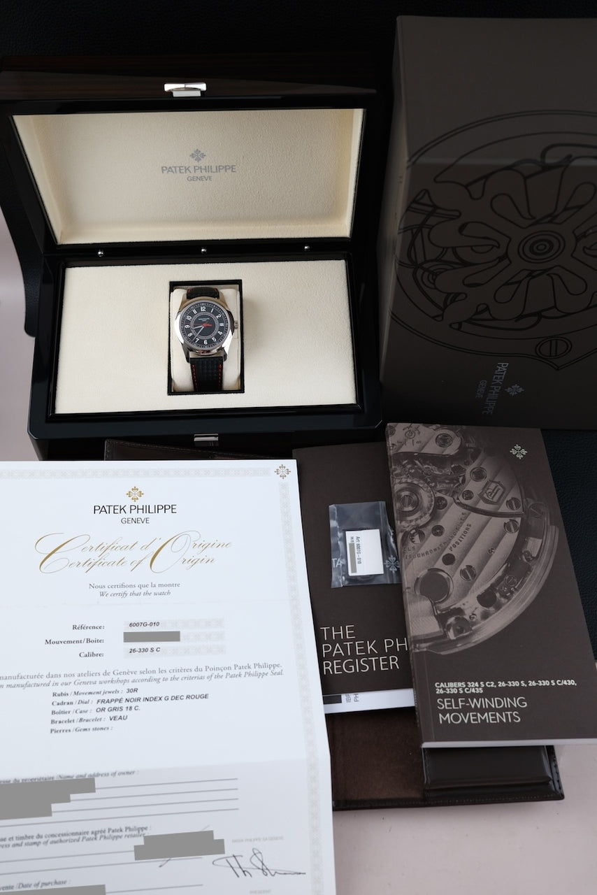 Patek Philippe Calatrava 6007G-010 - Papiere und oder Lieferumfang