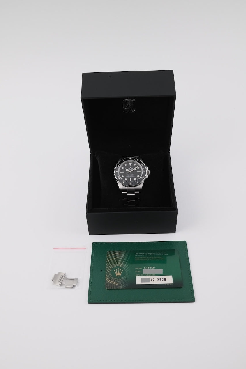 Rolex Submariner No Date 124060 - Papiere und oder Lieferumfang