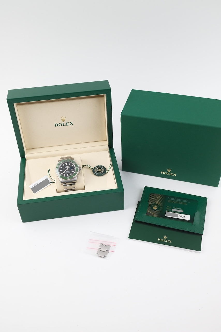 Rolex Submariner Date 126610LV - Papiere und oder Lieferumfang