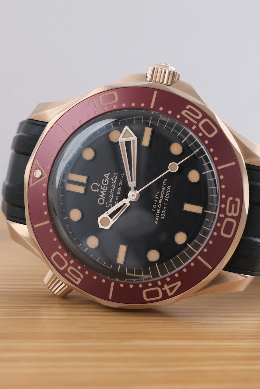 Omega Seamaster Diver 300 M Bronze Gold 210.92.42.20.01.003 - Widok szczegółowy 4