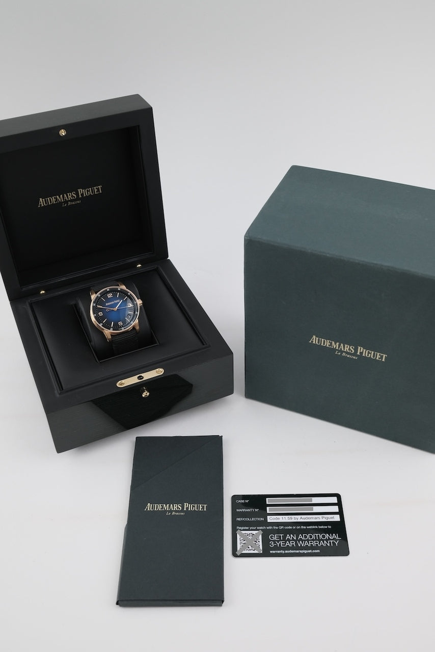 Audemars Piguet Code 11.59 15210OR.OO.A028CR.01 - Papiere und oder Lieferumfang