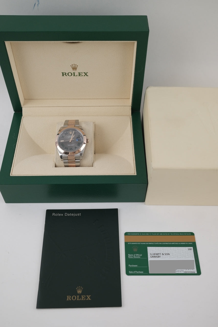 Rolex Datejust 41 126301 - Papiere und oder Lieferumfang
